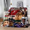 Cristiano Ronaldo 194 Blanket Durable Comfort Great for Bed Chair Bedding Four Seasons Universal Modern Gifts For Family Or Friends