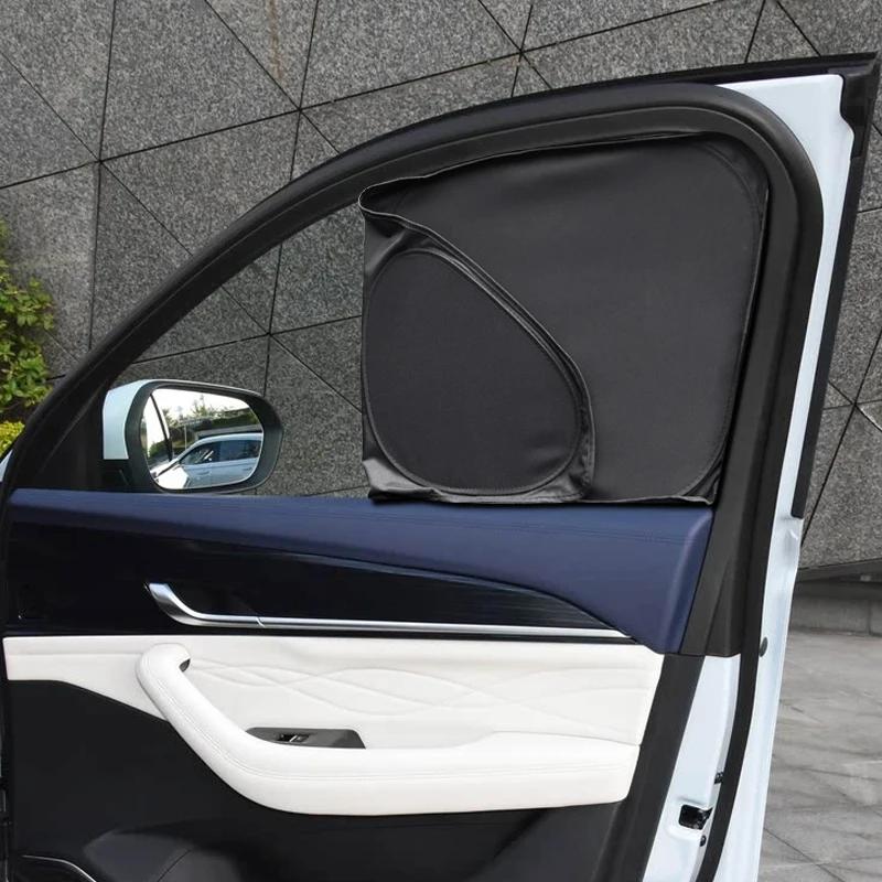 Car Black Window Privacy Sunshade For RENAULT GRAND KOLEOS 2024-2026 Anti-UV Heat Insulation Protect Cover Interior Accessory