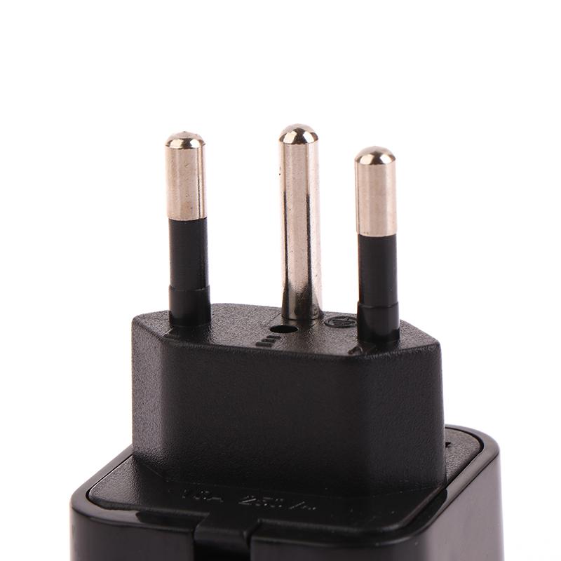 1 шт. Универсальный медный Wd-11A-1 10A 250 В Евро Великобритания Австралия США ЕС в Швейцарию Швейцария 3-контактный адаптер переменного тока для путешествий