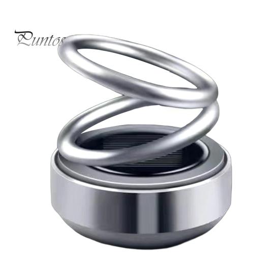 Автомобильный парфюм на солнечной энергии, ароматерапевтический диффузор, вращающийся на 360 градусов, освежитель воздуха, украшение приборной панели салона автомобиля