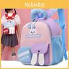 Charming Cartoon Preschool Backpack Comfortable Nylon Unisex School Bag For Children