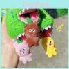 Adorable Plush Crocodile Pull Keychain Cute Cartoon Accessory Gift For Kids