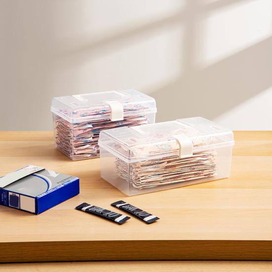 Коробка для хранения большой емкости прозрачная пластиковая универсальная крышка для лица прозрачный органайзер коробка для дома