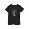 Disney Womens/Ladies Princess Ariel Merry Christmas Cotton T-Shirt