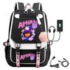 Harajuku Simple and Versatile Junior High School Student Schoolbag Female Lightweight Large-capacity Junior High School Student Backpack