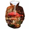 3D Plant Mushroom Print Hoodies For Men Kid Fashion Streetwear Hooded Sweatshirts Unisex Winter Pullovers Harajuku Clothing Tops