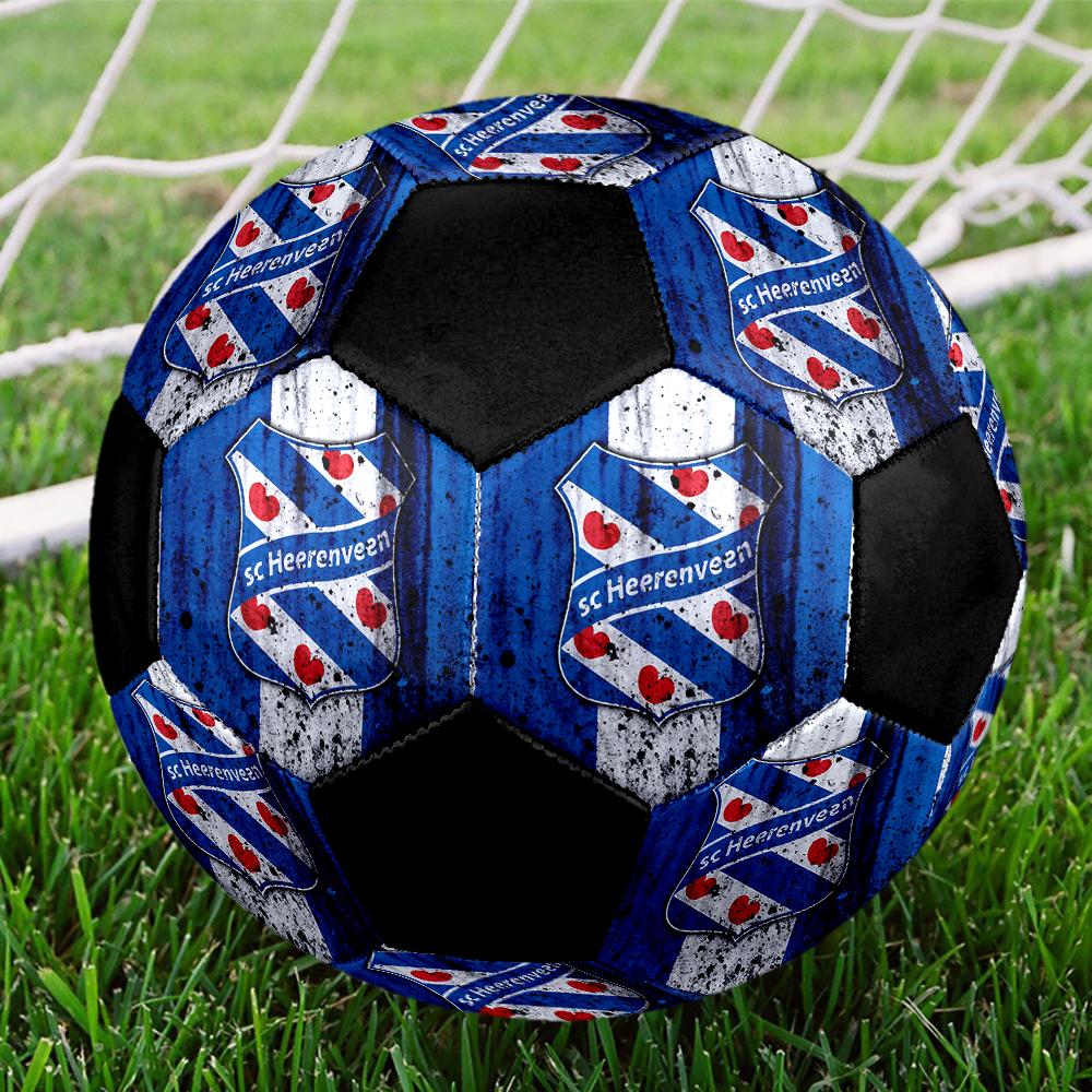РАЗМЕР 5 Футбольный мяч SC Heerenveen Цветной Для всех возрастов Машинная строчка ПВХ Готов к соревнованиям Прочный Высокий отскок