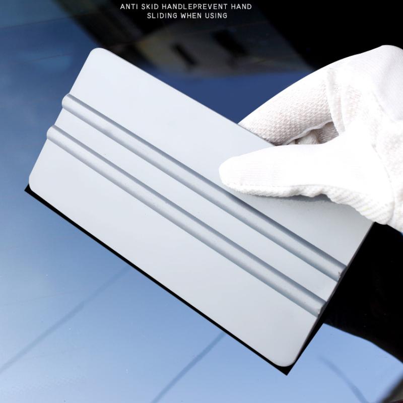 Большой ракель с фетровым краем для обтяжки, инструмент для нанесения наклеек без царапин для крафтовой виниловой пленки, автомобильной виниловой пленки, графических наклеек