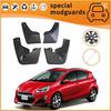 Mudguard Compatible For Toyota Aqua Axio 2011-2018 Exterior Mud Flaps Mud Fenders Splash Guard Mudflaps Mudguards Replacement Accessories