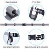 Wisdompro Chest Strap, Backpack Anti-Slip Belt, Пряжка, Регулируемый, BackpackRucksack Band, Фиксация плечевого ремня, Серый, Набор из 1 шт.