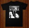 НОВАЯ Мужская футболка Strawberry Switchblade Черная Унисекс от S до 5XL Унисекс Футболка