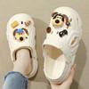 New Hole Shoes Female Couple Non-slip Outer Wear Outdoor Stepping On Shit Bag Head Beach Sandals Slippers Platform Men's Shoes