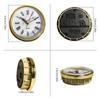 65mm Clock Movement Insert Roman Numeral Round Clocks Craft Home DIY Crafts Multifunctional Installation Parts Supplies