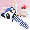 Cute Animal Baby Hand Bell Rattle Stick Infant Newborn Children Funny Plush ToysBlue