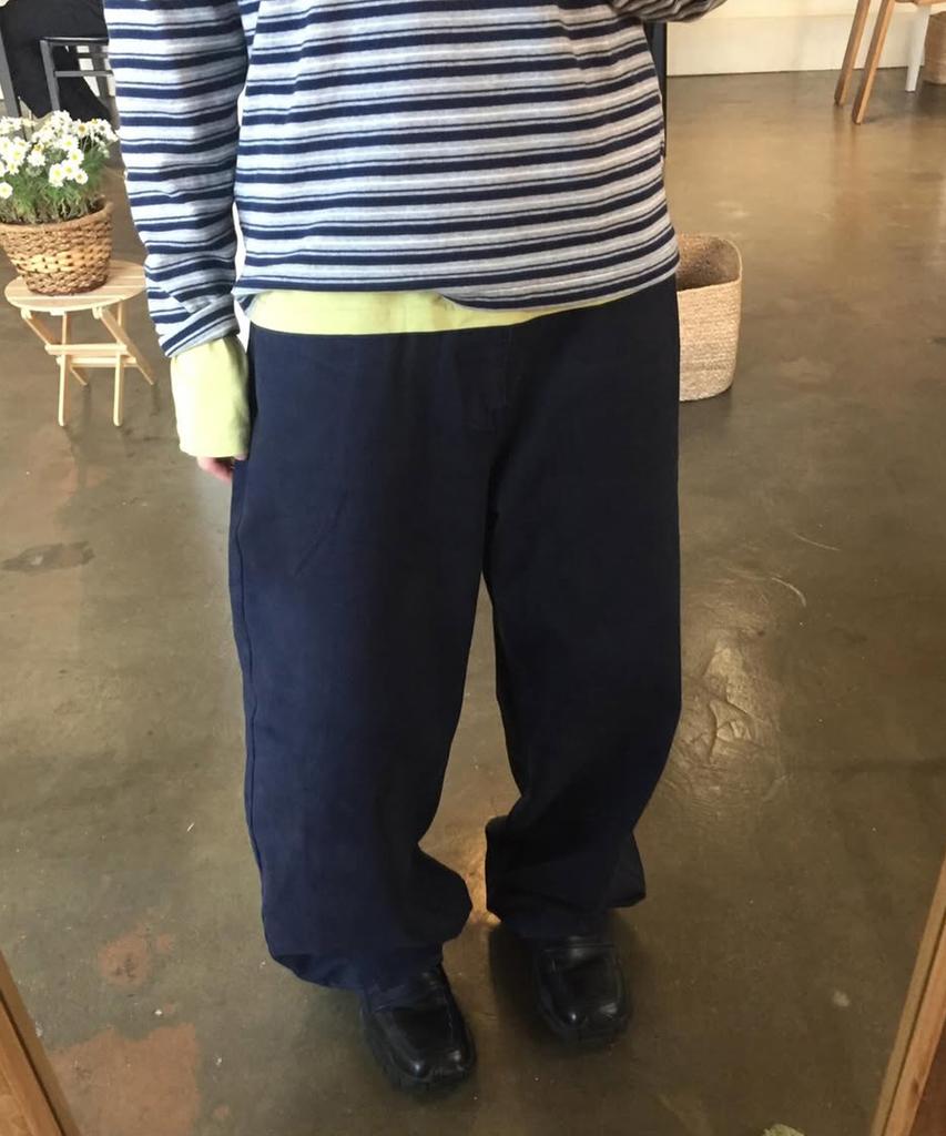 INTEMPOMOOD Cotton Lazy Boy Balloon Fit Pants: 5 Colors