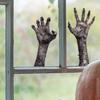 Playing Costume Props Halloween Party Decorations Wall Sticker High Toughness Waterproof PVC Ghost Hand Shaped Wall Decal