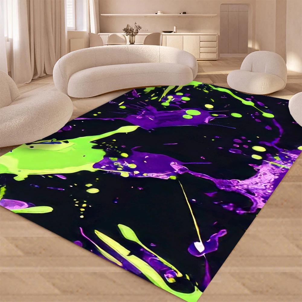 Disney Colorful Graffiti Carpet Rug for Home Living Room Bedroom Sofa Doormat Decor,kids Game Area Rug Floor Mat Gift