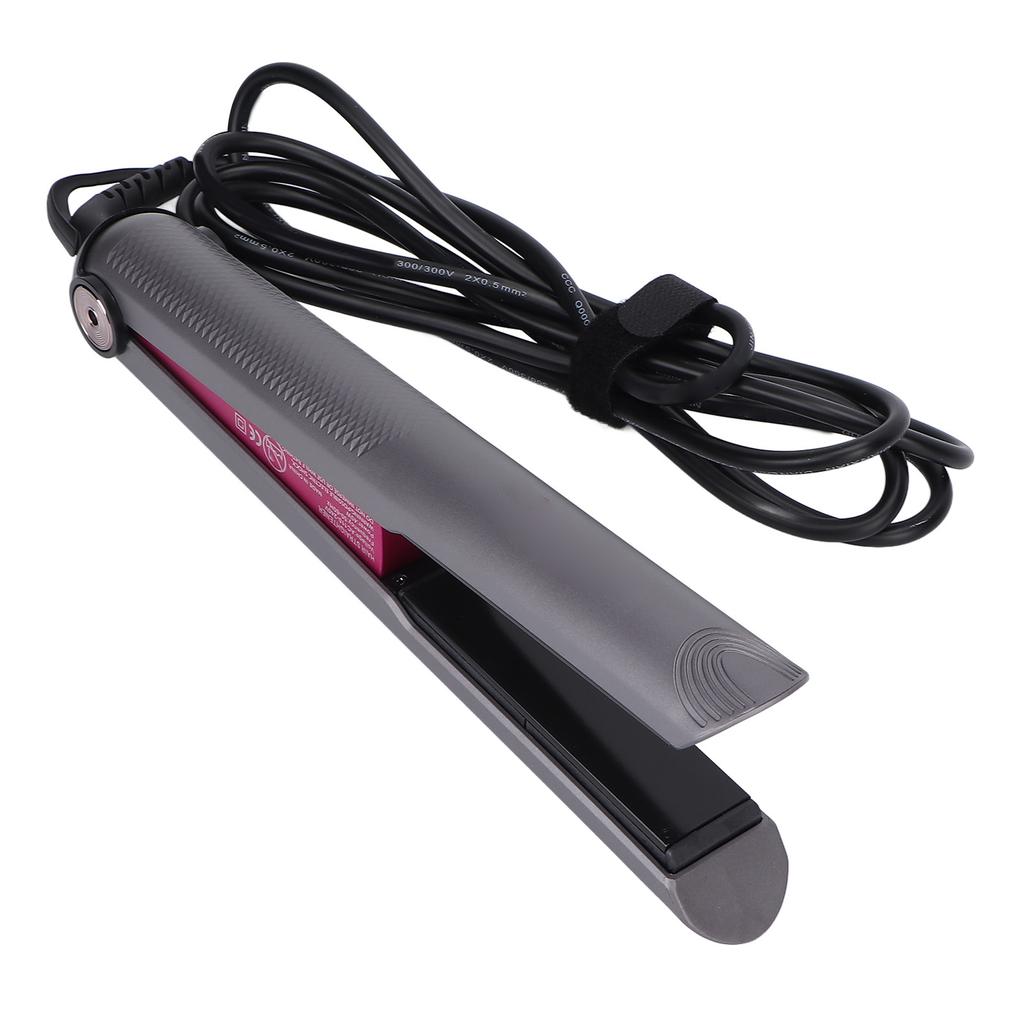 2 In 1 Hair Straightener Professional Heating Straightening Curling Flat Iron with LCD Display