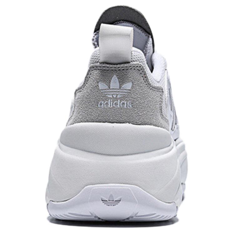adidas Оригинальные OZGAIA Низкие массивные кроссовки Унисекс Серый Белый KJ7308
