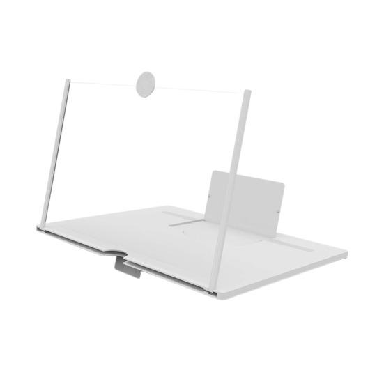 10/12-Inch Screen Magnifier for Cell Phone Foldable Phone Screen Amplifier Adjustable Height Screen Enlarger for All Smartphones