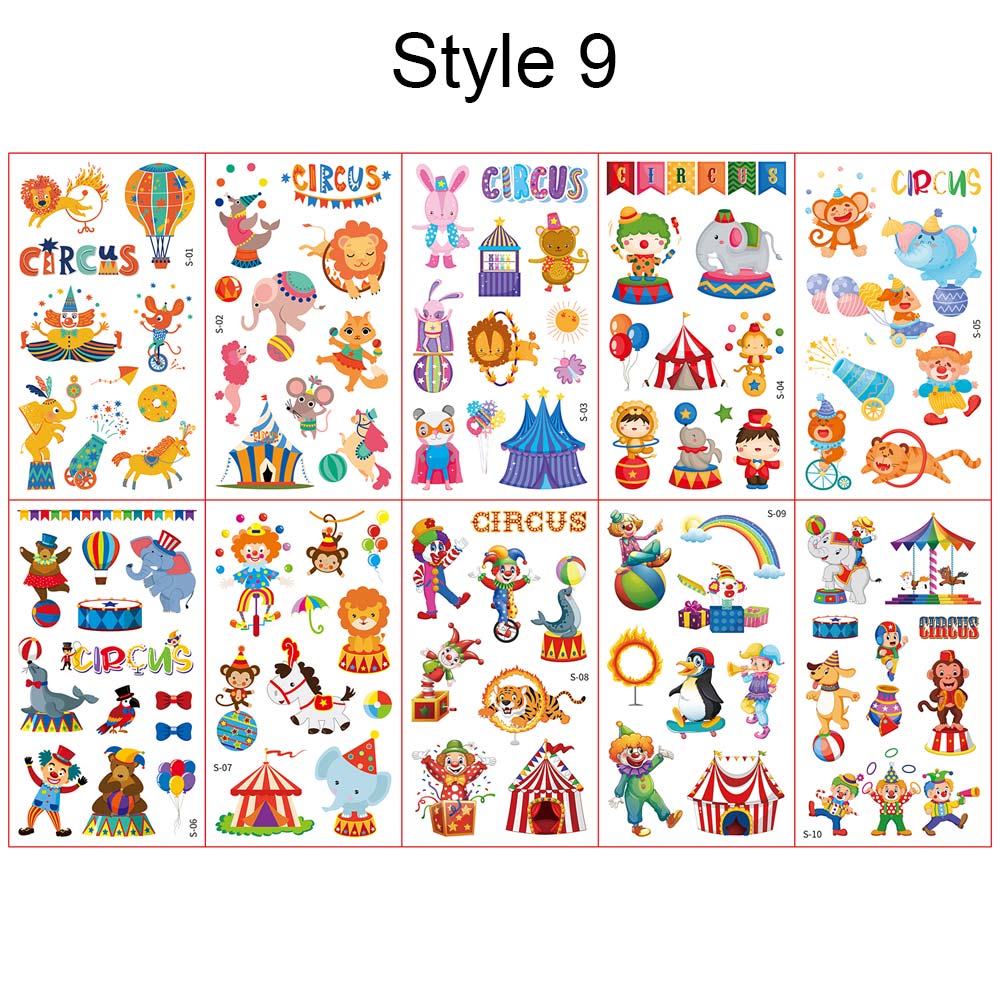 Наклейка на руку для девочек, боди-арт, динозавр, водонепроницаемые детские татуировки, наклейки, временные татуировки, поддельные татуировки