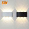 6W LED Wall Light Outdoor Waterproof Garden Fence Indoor Lamp For Bedroom Bedside Living Room Stairs Lighting
