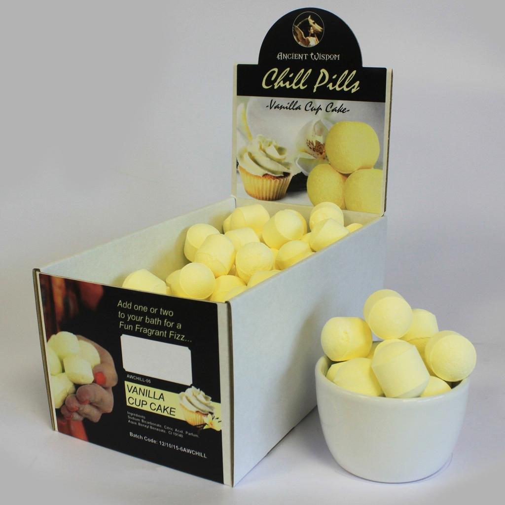 Bath Bombs Vanilla Cupcake 1.3 kg Box