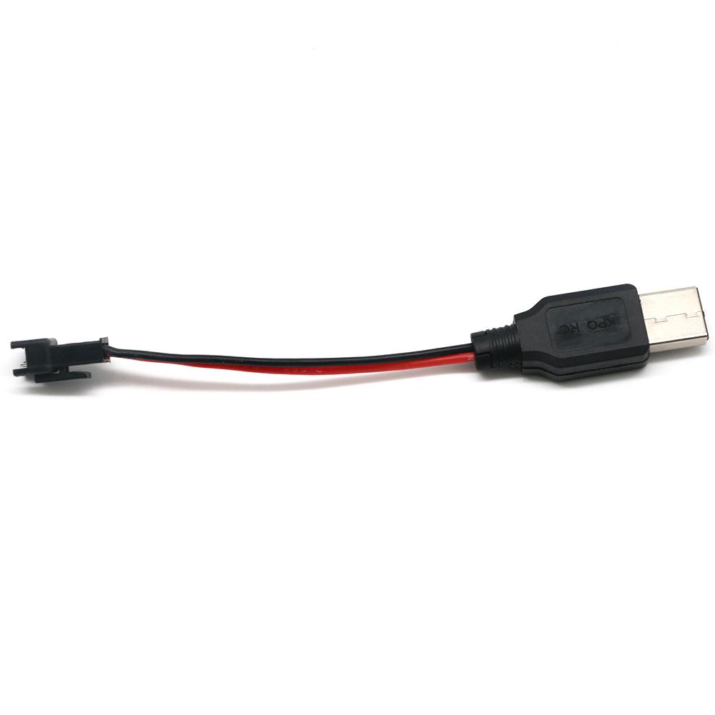 RC USB Charging 3.7V Lithium Battery Charger Cable USB to JST /SM / futaba Plug for 3Rc Drone Quadcopter