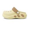 Женские тапочки EVA Hole Shoes Slip-On с толстой подошвой, дышащие, мягкие, уличные тапочки