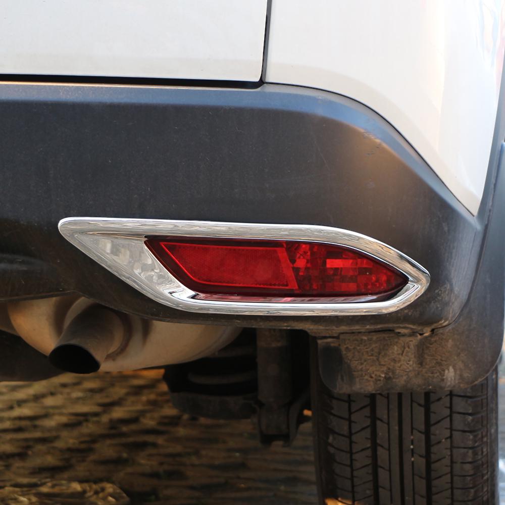 Для Honda HRV HR-V Vezel 2014 2015 2016 2017 2018 Хромированный задний отражатель, крышка лампы противотуманного света, наклейка, декоративная накладка, аксессуары