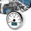 RPM Tachometer Gauge 3 in 1 Multifunctional Marine Accessory for Automobile Boats 9‑32V DCWhite Dial Plate
