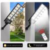 Solar Wall Light Outdoor Waterproof Motion Sensor Street Light with Remote Control 3 Mode Solar Flood Lamp for Garden Yard Path