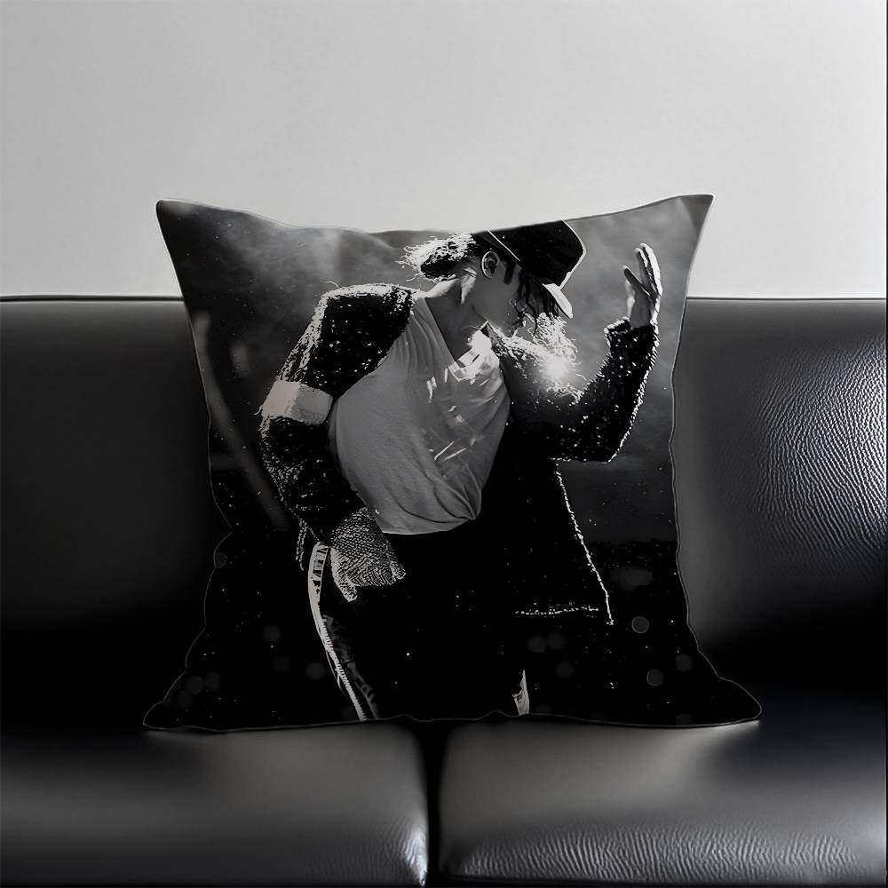 Singer MMichael JJackson Pillow Case SkinFriendly And Comfortable Fabric Pillowcase Lnvisible Lilky Zipper