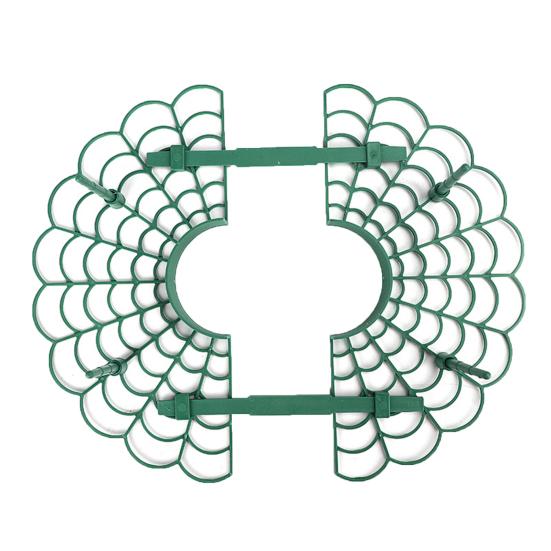 1 комплект полой стойки для хранения широкого применения, пластиковой прочной круглой стойки для растений, садовых принадлежностей