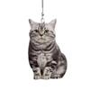 Милый дизайн кошки Подвесное украшение для автомобиля Для дома, офиса и зеркала заднего вида автомобиля