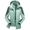 Jacket Three-in-one Outdoor Winter Women's Jacket Windproof and Waterproof Removable Mountaineering Jacket Thickened Coral Velvet