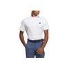Adidas Logo Print Crew Neck Short Sleeve T-Shirt Men Tops White IN9059