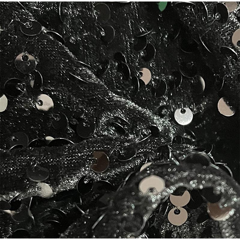 Модный комплект из 2 предметов с пайетками, женская куртка с длинным рукавом на молнии в полоску, пальто и прямые брюки, женский комплект одежды для вечеринок и клубов, весна 2025 г.