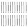 30PCS Double End Threaded Stud Carbon Steel Wear Resistant M6 Double Bolt Studs for Engine 113mm