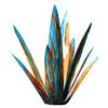 Tequila Sculpture Hand Painted Agave Plant Garden Ornament Outdoor Yard Stake