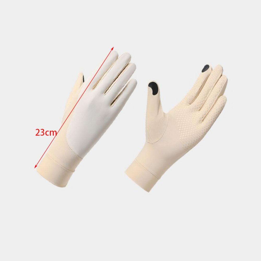 Высокоэластичные солнцезащитные перчатки для сенсорных экранов, перчатки для вождения, варежки для вождения, велоспорт