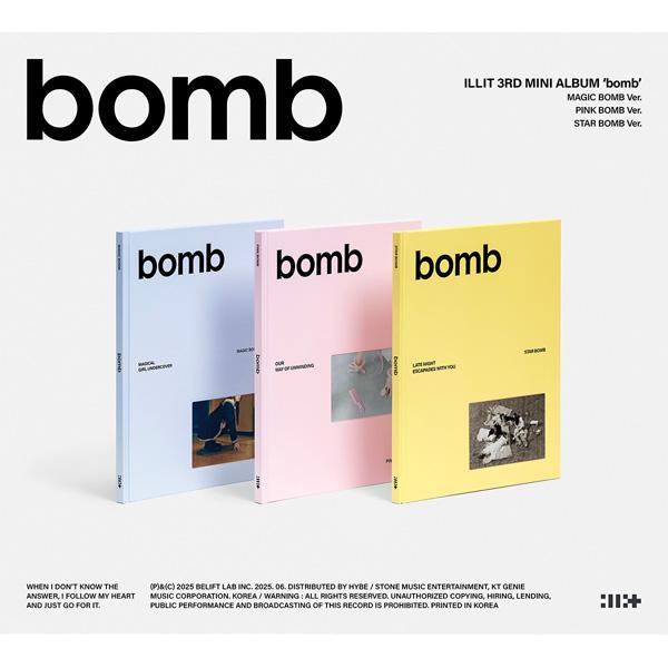 ILLIT 3rd Mini Album [bomb] [Random Version]