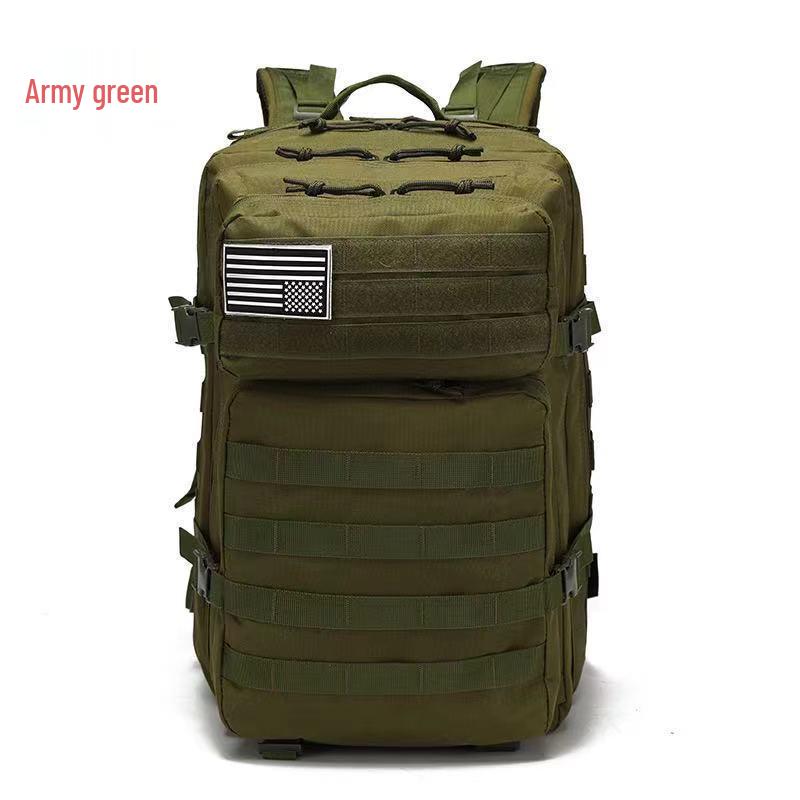 45 л Камуфляжный Тактический Спортивный Рюкзак для Альпинизма: Рюкзак штурмовой 3P большой вместимости