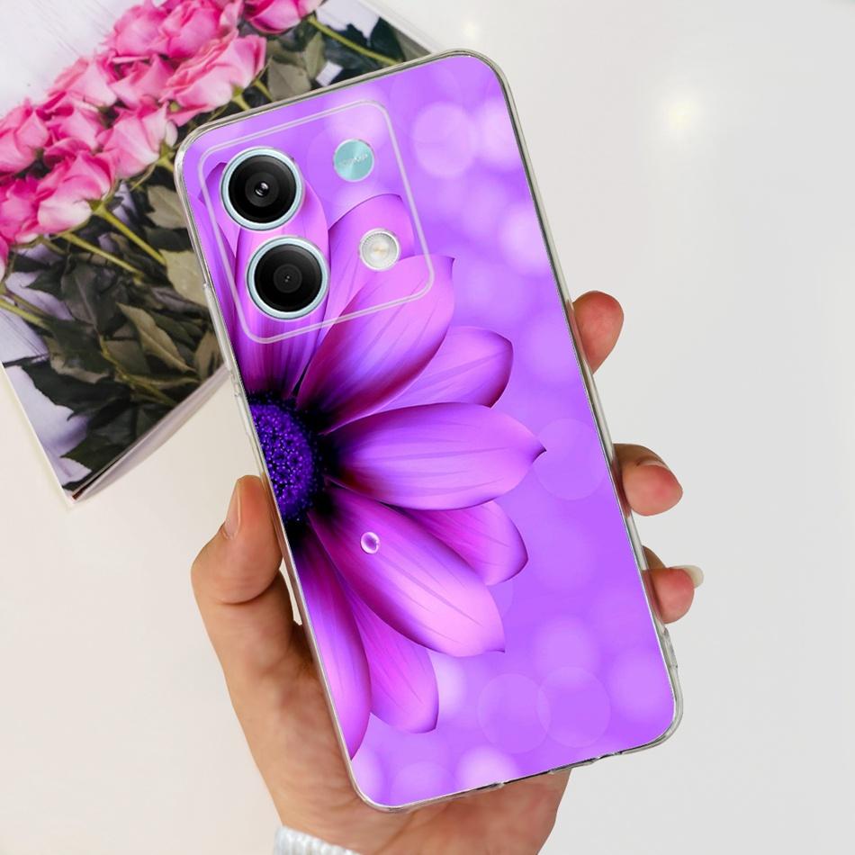 For Xiaomi Redmi Note 13 4G Case Redmi Note 13 Pro 4G Global Cute Soft Silicone TPU Slim Cover For Redmi Note13 13Pro 4G