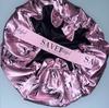 Ready to Ship Long Large Braid Hair Bonnet Sleeping Stain Hair Bonnets and Satin Silk Hair Wraps with Tie Scarf Bonnet