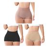 Women Underpants Seamless Lace High Waist Tummy Control Slim Fit High Elasticity Safety Pants Floral Embroidery Panties Daily Wear Underwear