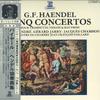 LP Record JEAN FRANCOIS PAILLARD, ORCHESTRE D - Handel: Concertos Oboe Concerto Tru OS2624RE ERATO - Japan Obi Classical Used