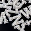 2 шт. DIY Ручной работы Патч Декор Ткань Очаровательный Патч в форме английской буквы
