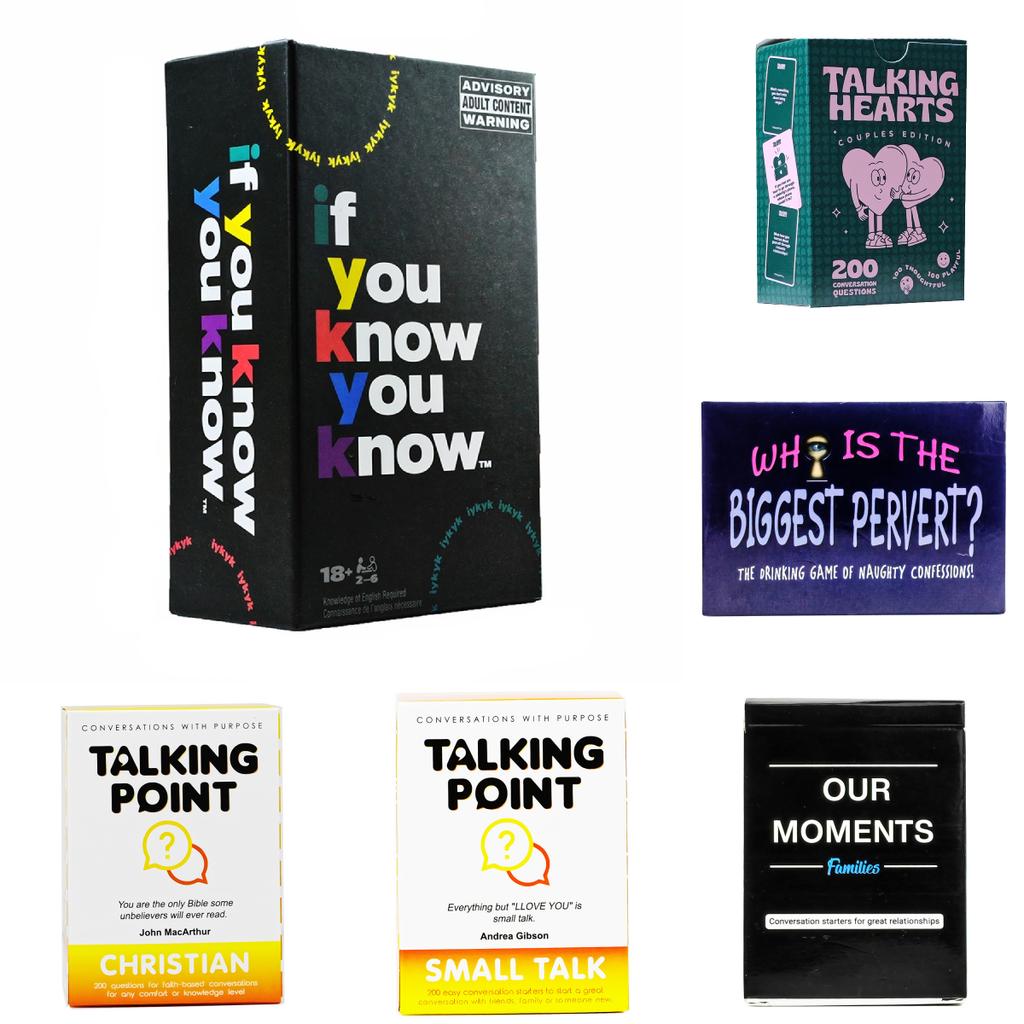 Conversation Couple Risky Game Cards Drunk In Love Talking Point Questions Fun