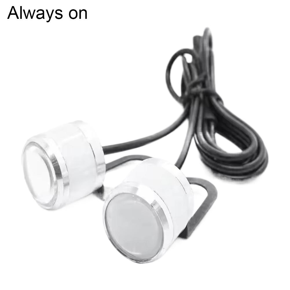 Мотоциклетный стробоскоп «Орлиный глаз», ДХО, ходовой огонь, светодиодная сигнальная лампа, подсветка номерного знака для UTV, ATV, аксессуары